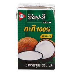 อร่อยดี หัวกะทิ 100% ยูเอชที 250 มล.