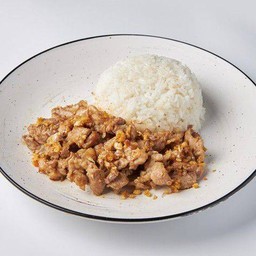 P2 กระเทียม หมูดำคุโรบูตะ