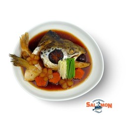 หัวปลาต้มซีอิ๊ว