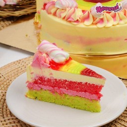 เค้กสายรุ้ง ( Rainbow Cake )