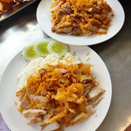 ข้าวหมูทอดผสม(พิเศษ)