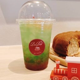 สตอเบอรี่แอปเปิ้ลเขียวโซดา