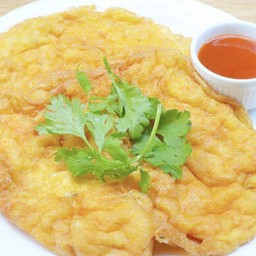 ไข่เจียวกุ้งสับ