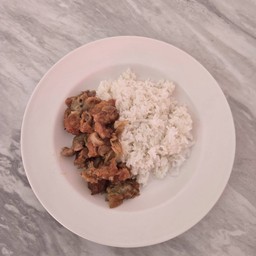 ข้าวไก่ทอดหวาน