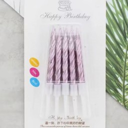 Short Pink Candles