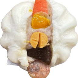 ซาลาเปาหน้าแตกหมูทรงเครื่อง