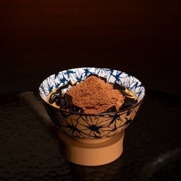 เฉาก๊วยชาไทยนมสดภูเขาไฟ