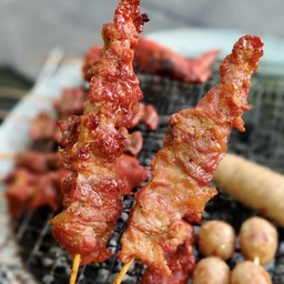เนื้อไก่หมักย่าง ไม้ละ