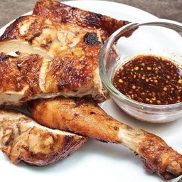 น่องสะโพกไก่ย่าง