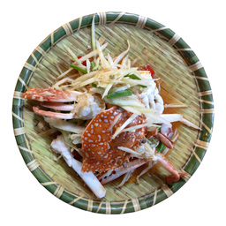 ส้มตำปูม้า(สุก)