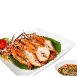 กุ้งเผา