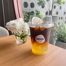 อเมริกาโน่น้ำผึ้งมะนาว เย็น