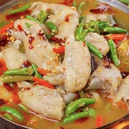 ต้มแซ่บข้อไก่