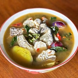 ต้มแซ่บปลาบึก