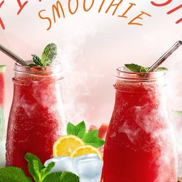 กรีกโยเกิร์ต สมูทตี้ Smoothie เพื่อสุขภาพ Fit & Fresh แก้วอินทร์ เสาธงหิน บางใหญ่