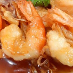 กุ้งทอดชอสมะขาม
