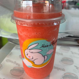 สตรอเบอรี่ปั่น Strawberry Smoothie