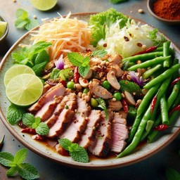 ร้านส้มตำเจ้ไก่แซบจี๊ด บ.ม่วง ต.หนองขวนกร้วง