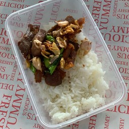 หมูรวมทอดกระเทียม