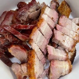 หมูอบ+หมูกรอบสับ