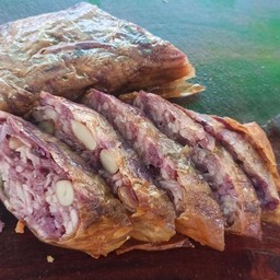 กวงเจียง(ฟองเต้าหู้ห่อ)-มันม่วง+เผือก