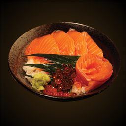 13401 ข้าวหน้าแซลมอนใหญ่