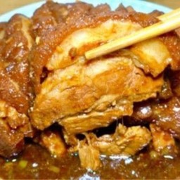 ข้าอบหม้อดินข้าวหยก  扣肉煲仔饭