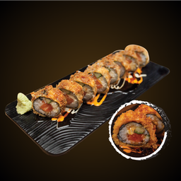 10001 แซลมอนคริสปี้โรล ชุดใหญ่ 8 ชิ้น