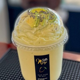 อโวคาโดนมข้าวโอ๊ต+น้ำผึ้ง