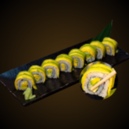 11028 อะโวคาโด้โรล (มังสวิรัติ)