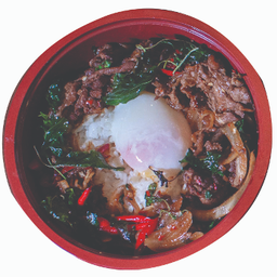 1033 กะเพราเนื้อสันใน