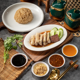 (ก/บ) ชุดข้าวมันไก่สิงคโปร์