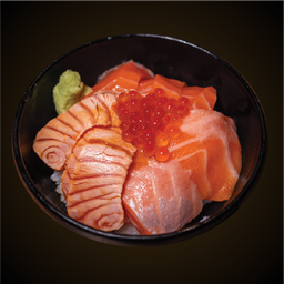 14201 ข้าวหน้าจักรพรรดิแซลมอน