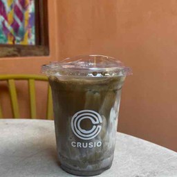 Iced Hojicha Latte