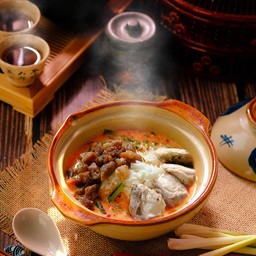 ต้มยำปลากะพง+บะเต็ง