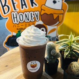 Bear Honey [ชาไข่มุก/ฮันนี่โทตส์/ปังปิ้ง/ปังเย็น] ตลาดเช้าหนองแค