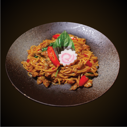 18401 ยากิโซบะหอยลายน้ำพริกเผา