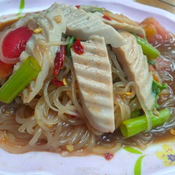 ตำเส้นเล็กหมูยอ