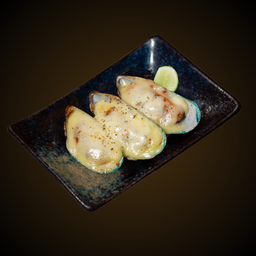 2164 หอยแมลงภู่อบชีส