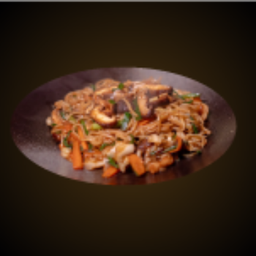 11006 ยากิโซบะผัก(ไม่เผ็ด) (มังสวิรัติ)