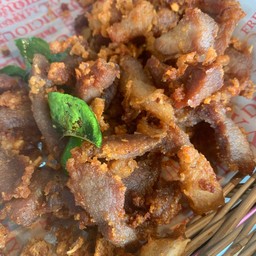 หมูทอดกระเทียม