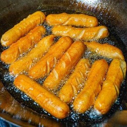 ไส้กรอกทอด