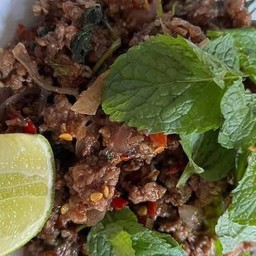 ลาบเลือดสุก