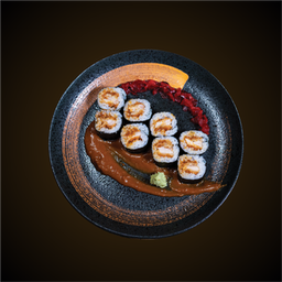 12005 มากิแกงกะหรี่ไก่ทอด 8 ชิ้น