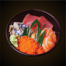 13301 ข้าวหน้าปลาดิบรวม เล็ก