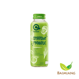 QminC สมูทตี้ ผลไม้รวมกีวี่ฝรั่งและโพรไบโอติค 250 มล.