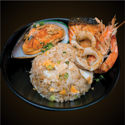 25111 ข้าวผัดซีฟู้ดกระเทียม