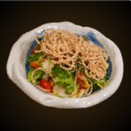 11015 สลัดหมี่กรอบ (มังสวิรัติ)