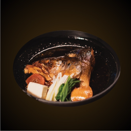 15401 หัวปลาแซลมอนต้มซีอิ๊ว