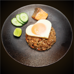 13101 ข้าวผัดแซลมอน